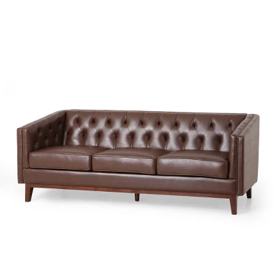 Ovando Contemporary Upholstered 3 Seater Sofa - Christopher Knight Home - Image 13