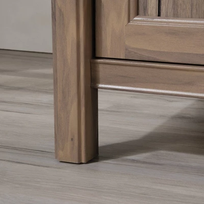 2 Drawer Costa Lateral File Cabinet Walnut - Sauder - Image 6