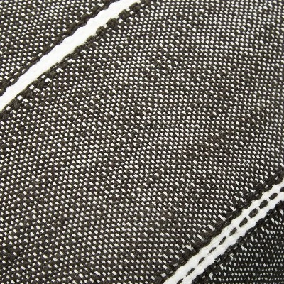 14"x20" Stripe Pattern Throw Pillow Dark Gray/White/Beige - Hearth & Hand™ With Magnolia - Image 2