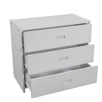 Low Twin Loft Bed With Bookcase, Separate Three Drawers, Pulling Ladder And Slide - ModernLuxe - Image 8