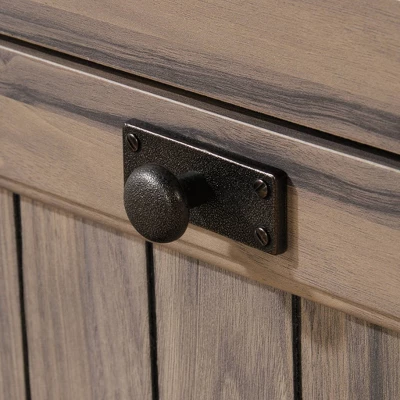 2 Drawer Costa Lateral File Cabinet Walnut - Sauder - Image 3