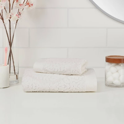 Ogee Towel White - Threshold™