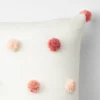 Square Tassel Kids' Throw Pillow Pink - Pillowfort™