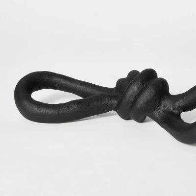 Recycle Aluminum Decor Knot Black - Threshold™ Designed With Studio McGee - Image 2