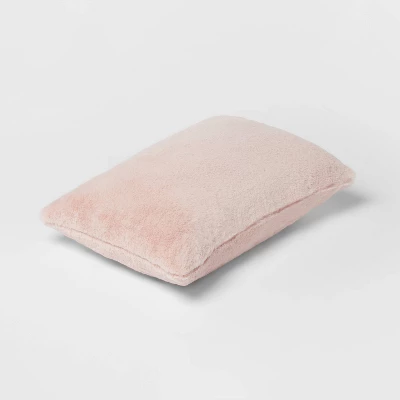 Faux Rabbit Fur Throw Pillow - Threshold™ - Image 2