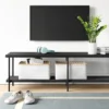Wood And Metal TV Stand For TVs Up To 60" - Room Essentials™