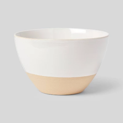 16pc Stoneware Wethersfield Dinnerware Set White - Threshold™ - Image 4