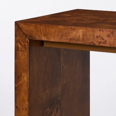 Ogden Burled Wood Console Table - Threshold™ Designed With Studio McGee - Image 3