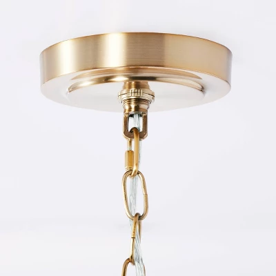 Large Seagrass Pendant Table Lamp Brown - Threshold™ Designed With Studio McGee - Image 4
