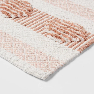 20"x32" Global Bath Rug Clay Pink - Threshold™ - Image 2