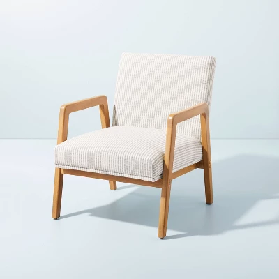 Upholstered Wood Framed Accent Arm Chair - Hearth & Handâ„¢ With Magnolia - Image 9