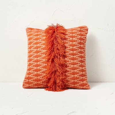 Diamond Textured Woven Square Throw Pillow - Opalhouse™ Designed With Jungalow™ - Image 6