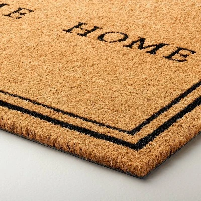 Welcome Home Coir Doormat Tan/Black - Hearth & Hand™ With Magnolia - Image 3