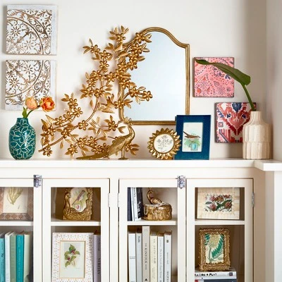 4" X 4" Cast Sunburst Frame Gold - Opalhouseâ„¢ - Image 2