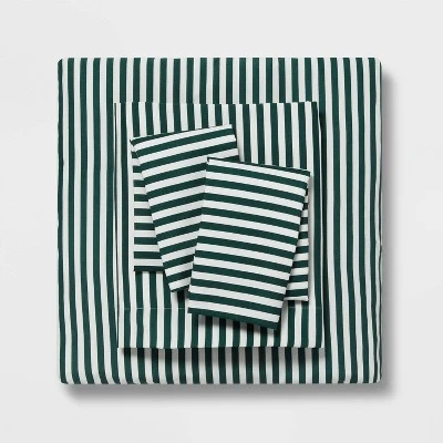 Floral Printed Microfiber Reversible Comforter & Sheets Set Dark Green - Room Essentials™ - Image 6