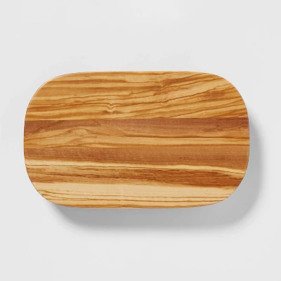 11" X 7" Olivewood Elevated Serving Board - Threshold™ - Image 2