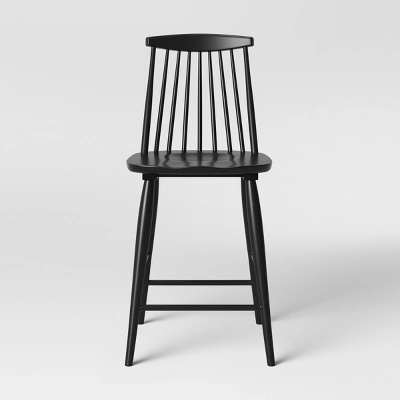Harwich High Back Windsor Counter Height Barstool - Threshold™ - Image 4