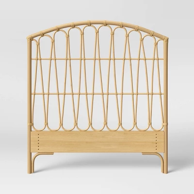 Twin Rattan Kids' Headboard Natural - Pillowfort™